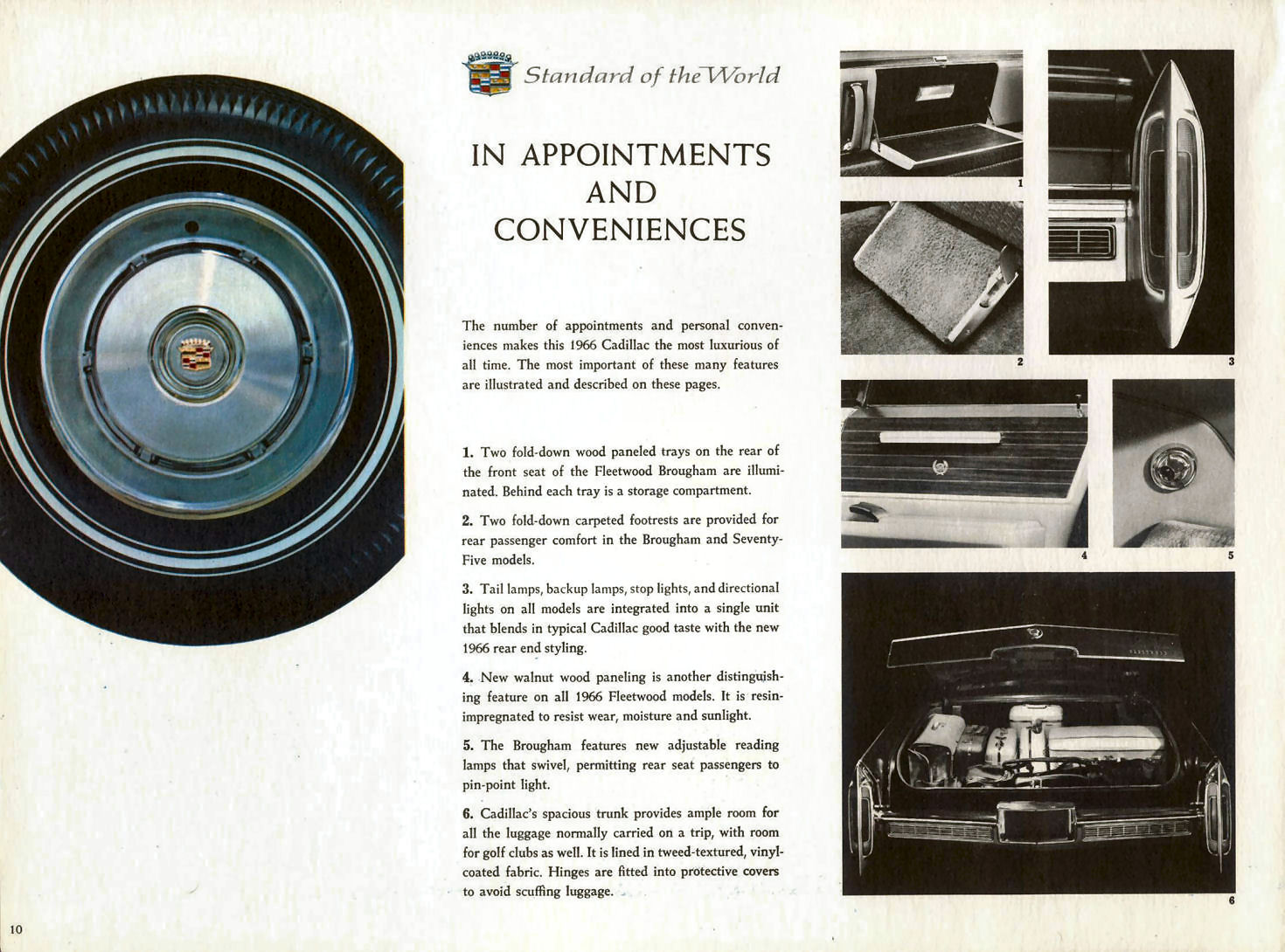 1966 Cadillac Brochure Page 9